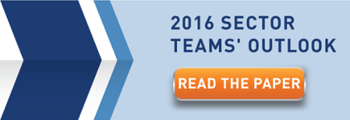 2016 SECTOR TEAMS OUTLOOK